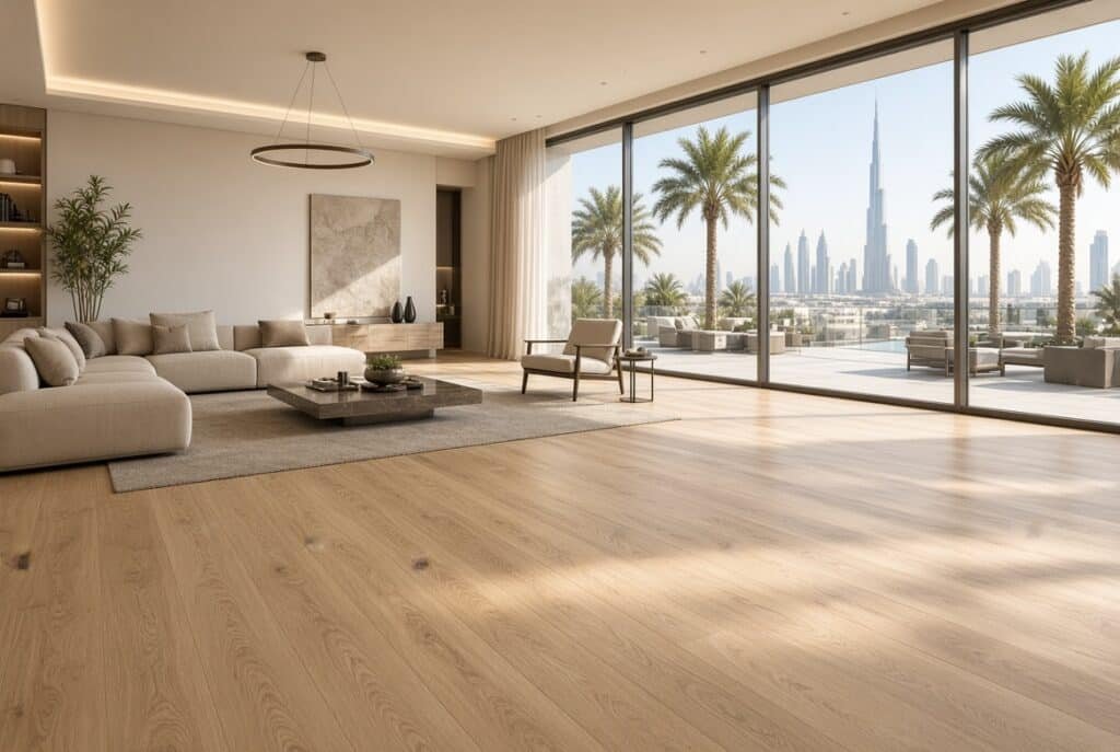 SPC and WPC flooring comparison for UAE homes