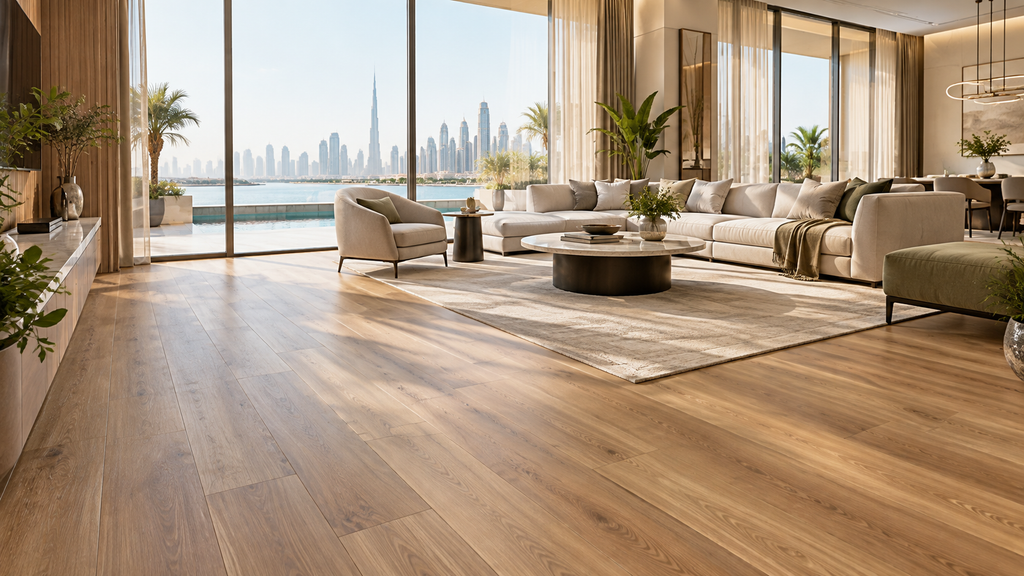 Best flooring for humidity UAE SPC flooring in Dubai home